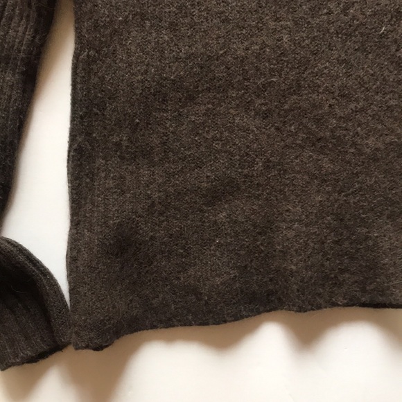 United Colors Benetton Wool Blend Cable Cardigan Oversized Thick Sweater - Picture 10 of 13